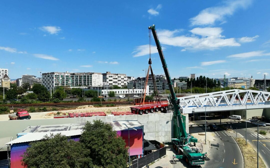 Extrém nehéz terhek daruzása az infrastruktúrában | Koós-Wéber